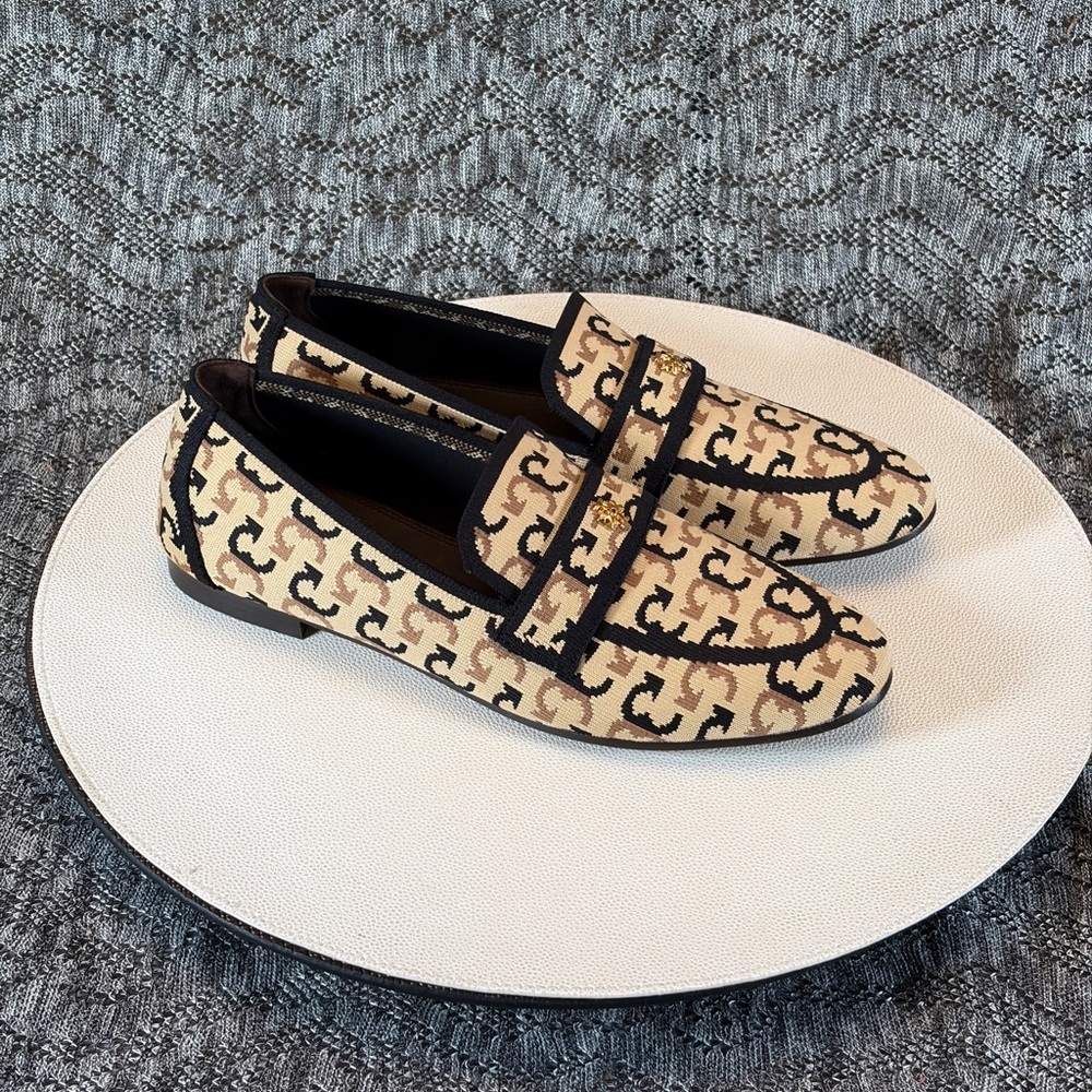 Tory Burch Ballet Loafer Fall Diagonal T